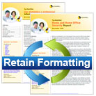 Retain Document Formatting