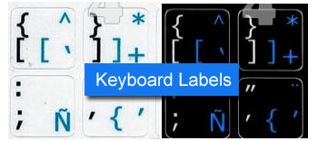 Keyboard Labels and Stickers