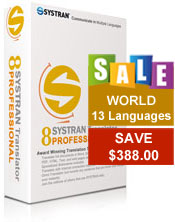 SYSTRAN Professional - World Pack SYSTRAN Professional - World Pack