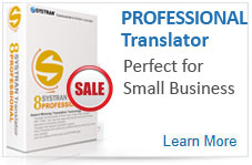 SYSTRAN Professional Translator