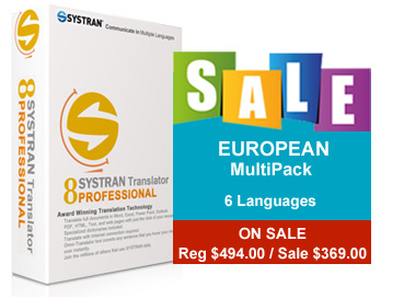European multilanguage pack
