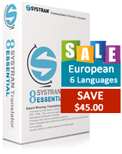 SYSTRAN Essentials - European Pack SYSTRAN Essentials - European Pack