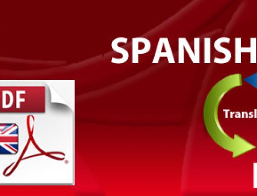 How to translate Spanish PDF to English